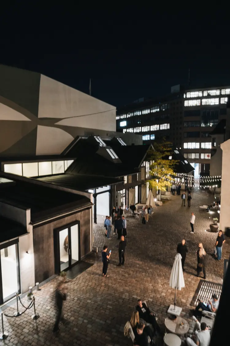 konference med middag